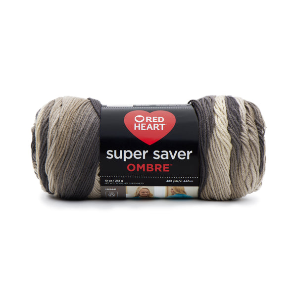 Red Heart 283g "Super Saver Ombre" 100% Acrylic Yarn