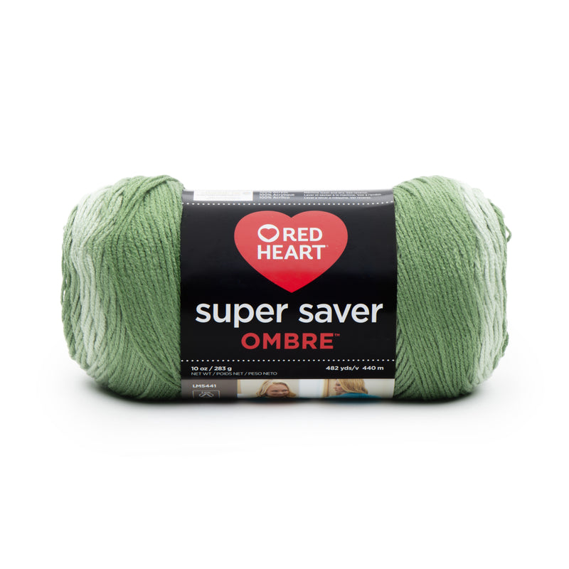 Red Heart 283g "Super Saver Ombre" 100% Acrylic Yarn