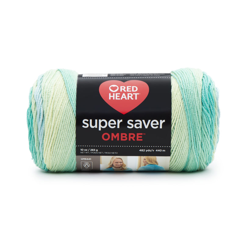 Red Heart 283g "Super Saver Ombre" 100% Acrylic Yarn