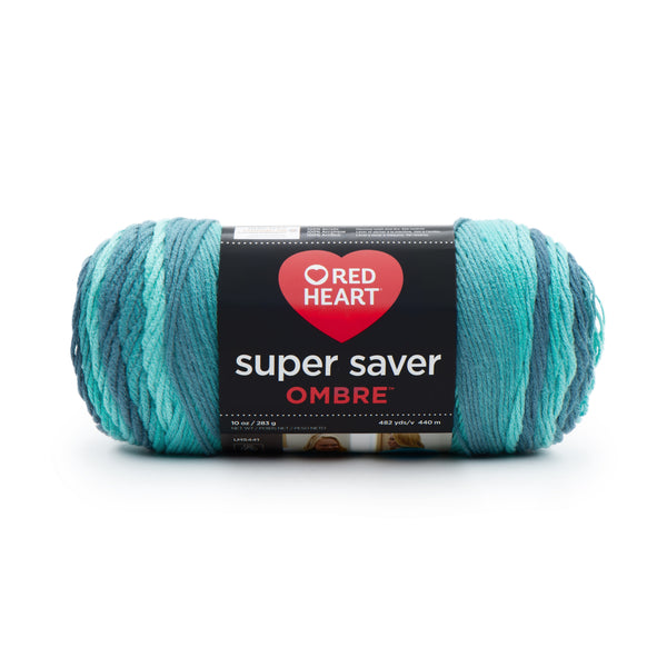 Red Heart 283g "Super Saver Ombre" 100% Acrylic Yarn