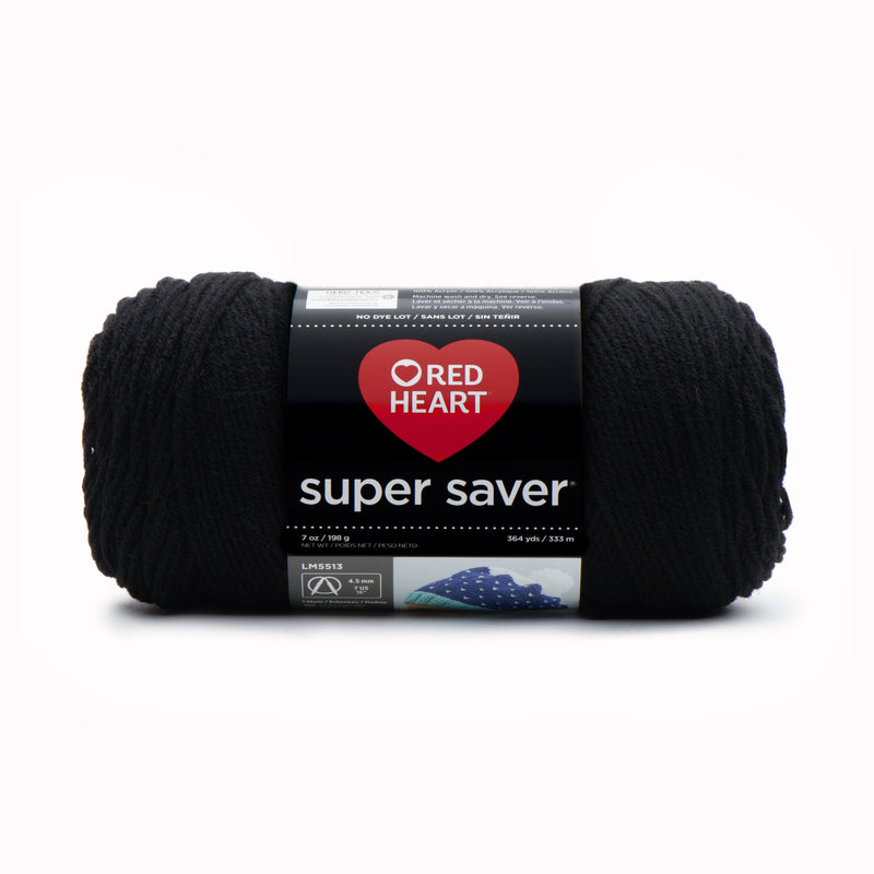 Red Heart 198g "Super Saver" 100% Acrylic Yarn - Solids