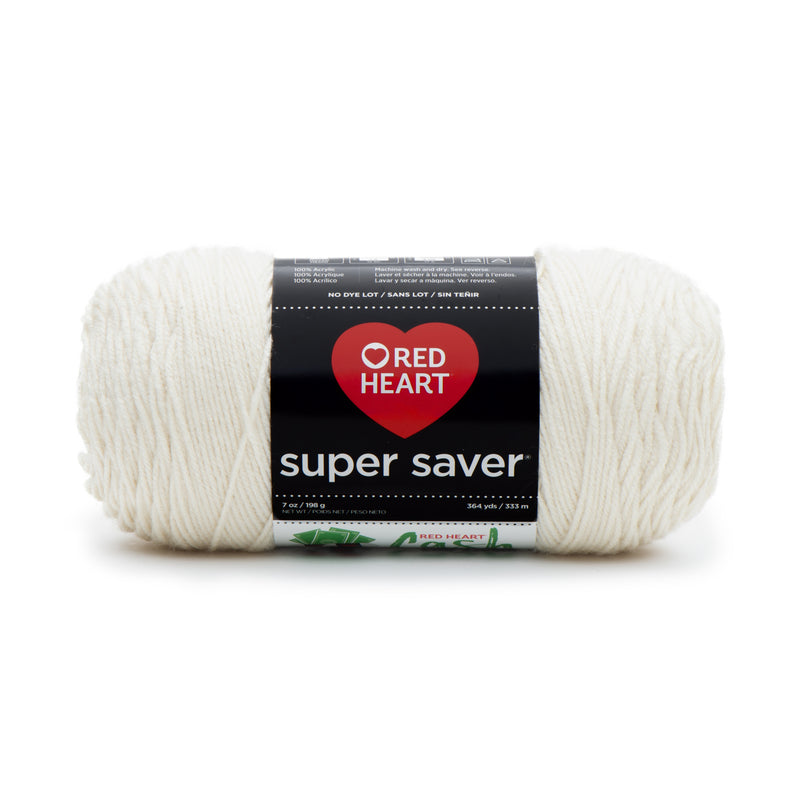 Red Heart 198g "Super Saver" 100% Acrylic Yarn - Solids