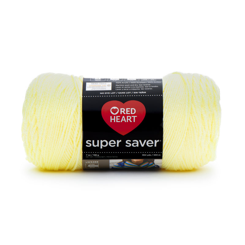 Red Heart 198g "Super Saver" 100% Acrylic Yarn - Solids