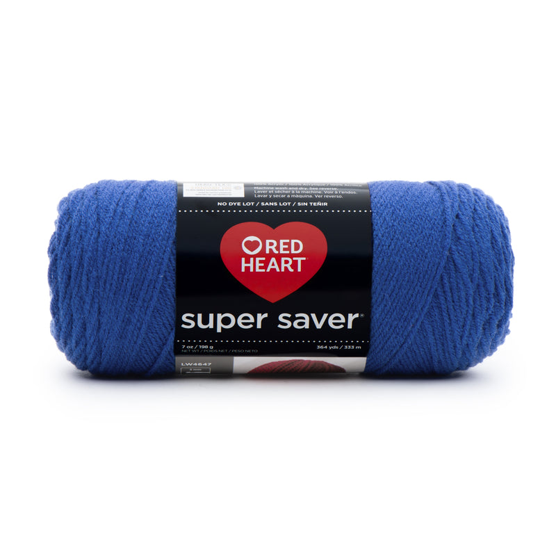 Red Heart 198g "Super Saver" 100% Acrylic Yarn - Solids