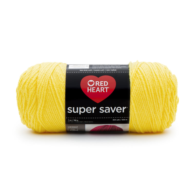 Red Heart 198g "Super Saver" 100% Acrylic Yarn - Solids