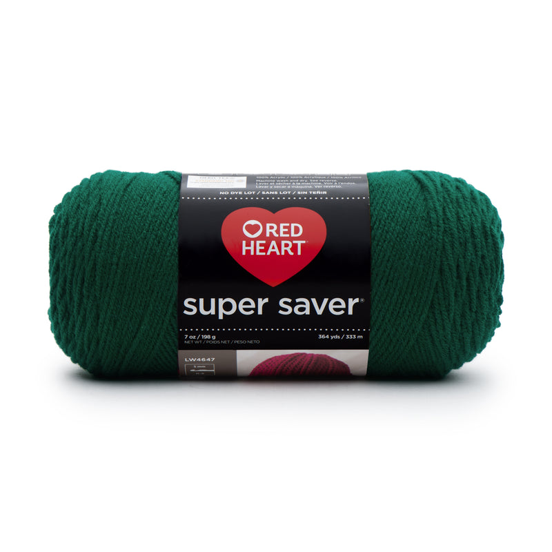 Red Heart 198g "Super Saver" 100% Acrylic Yarn - Solids