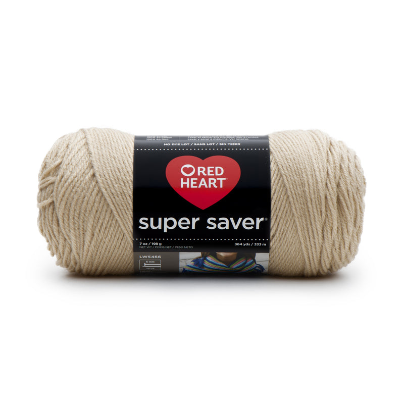 Red Heart 198g "Super Saver" 100% Acrylic Yarn - Solids