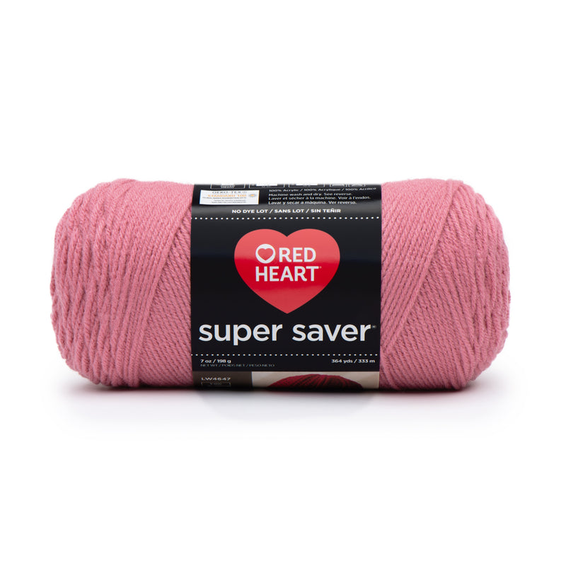 Red Heart 198g "Super Saver" 100% Acrylic Yarn - Solids