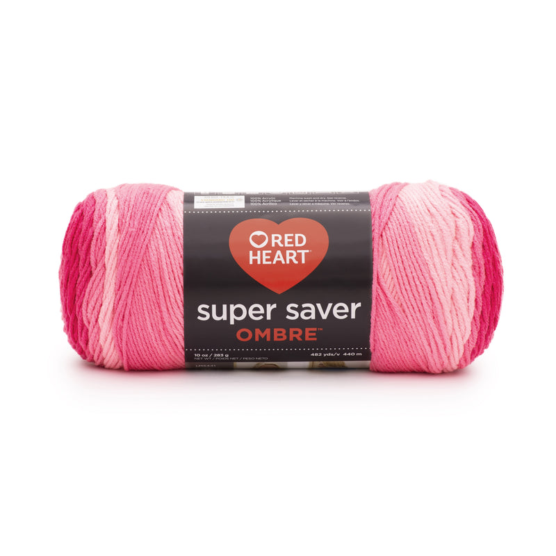 Red Heart 283g "Super Saver Ombre" 100% Acrylic Yarn