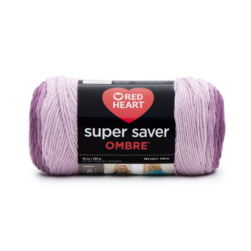 Red Heart 283g "Super Saver Ombre" 100% Acrylic Yarn