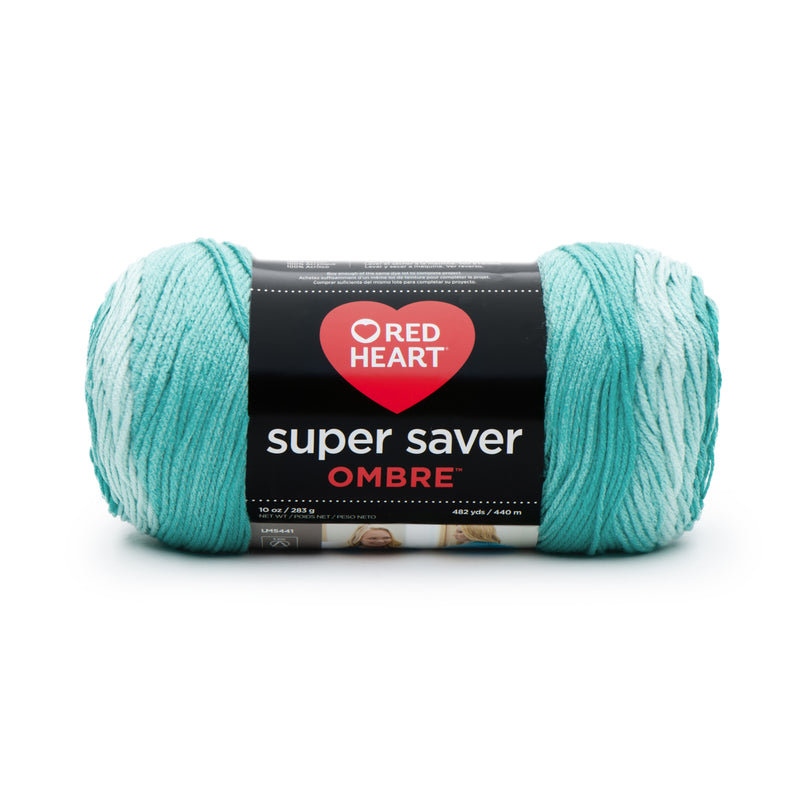 Red Heart 283g "Super Saver Ombre" 100% Acrylic Yarn