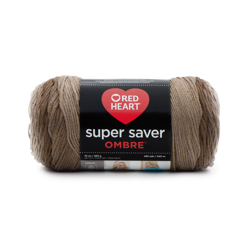 Red Heart 283g "Super Saver Ombre" 100% Acrylic Yarn