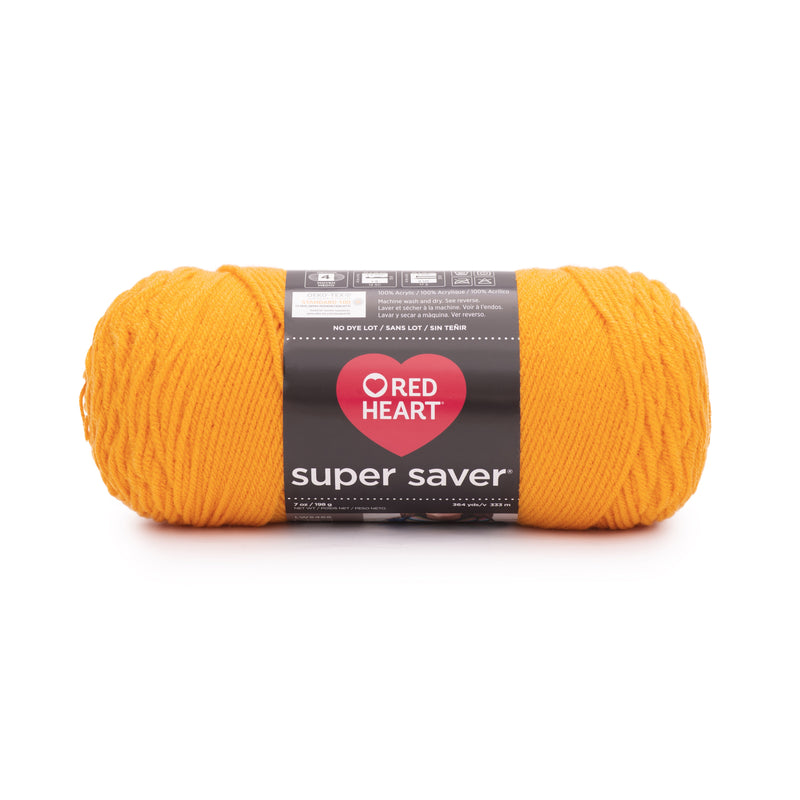 Red Heart 198g "Super Saver" 100% Acrylic Yarn - Solids