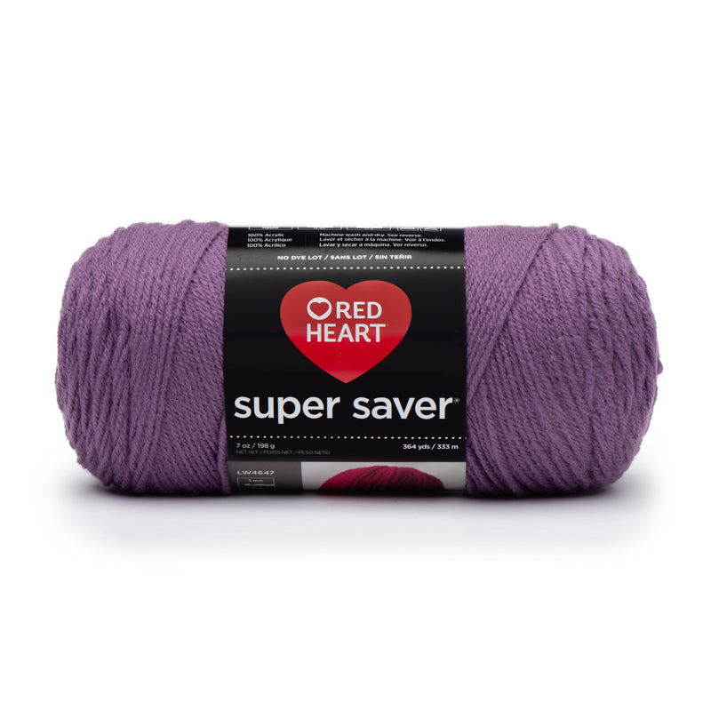 Red Heart 198g "Super Saver" 100% Acrylic Yarn - Solids