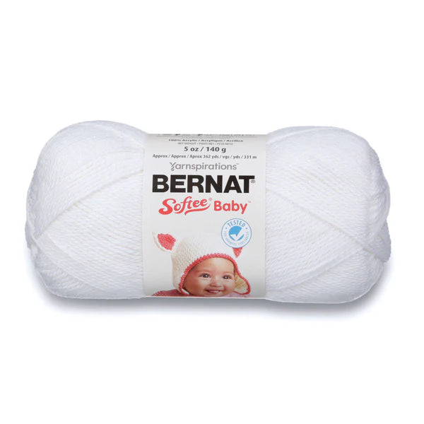 Bernat 140g "Softee Baby" 8-Ply 100% Acrylic Yarn