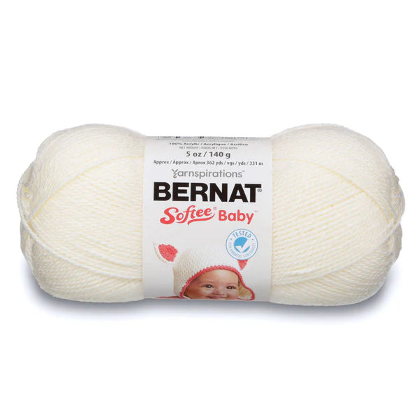 Bernat 140g "Softee Baby" 8-Ply 100% Acrylic Yarn