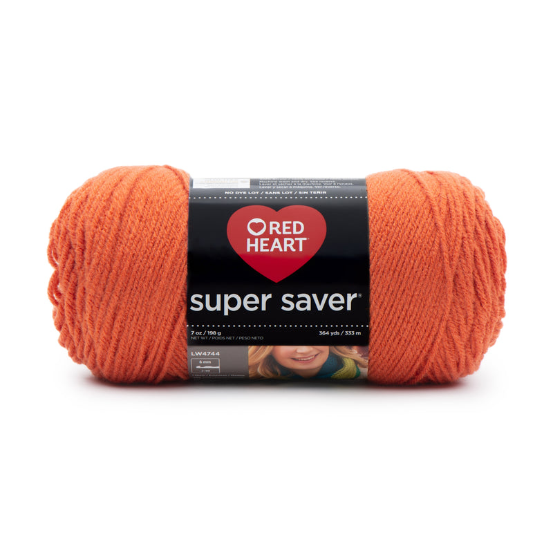 Red Heart 198g "Super Saver" 100% Acrylic Yarn - Solids