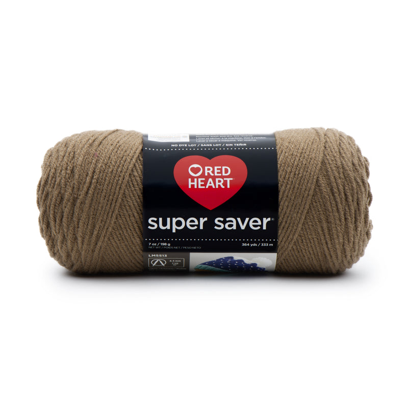 Red Heart 198g "Super Saver" 100% Acrylic Yarn - Solids