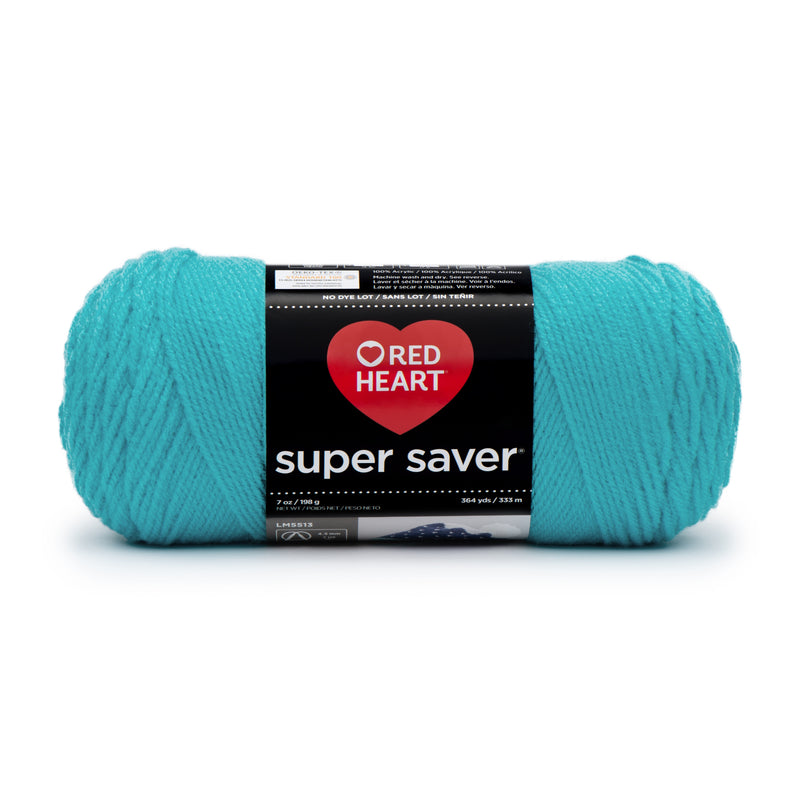 Red Heart 198g "Super Saver" 100% Acrylic Yarn - Solids