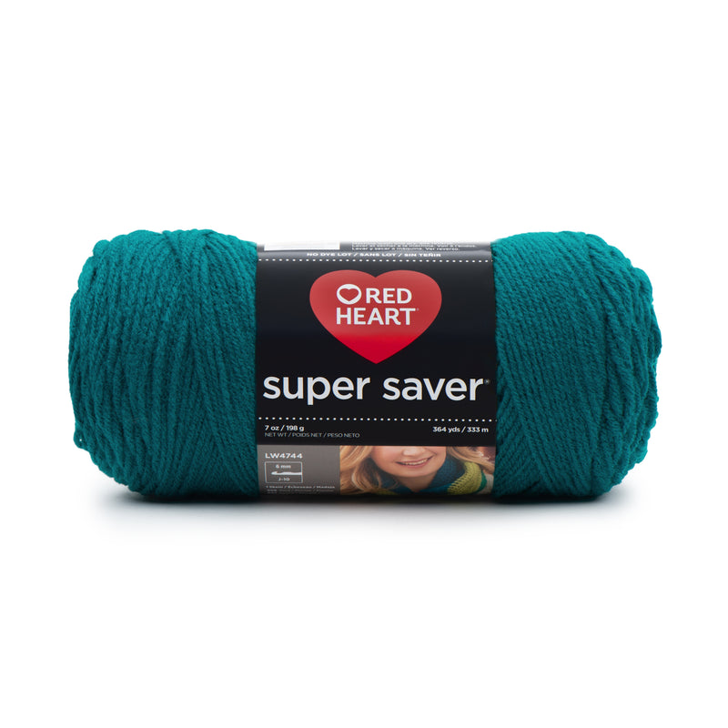 Red Heart 198g "Super Saver" 100% Acrylic Yarn - Solids