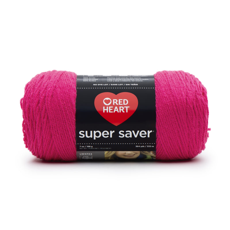 Red Heart 198g "Super Saver" 100% Acrylic Yarn - Solids