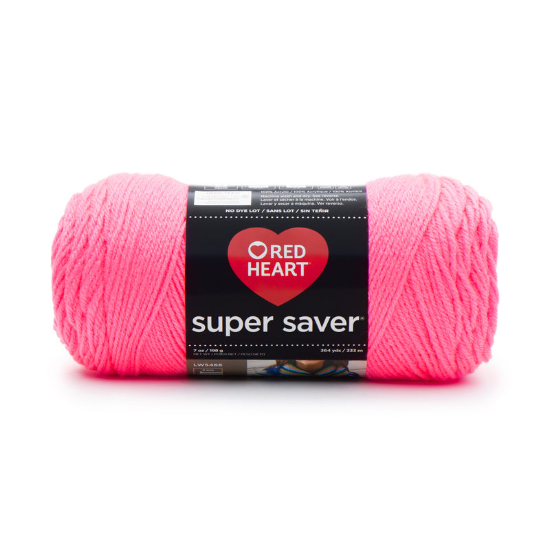 Red Heart 198g "Super Saver" 100% Acrylic Yarn - Solids