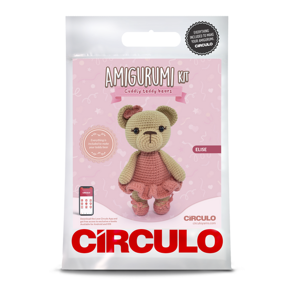 Circulo Amigurumi Crochet Kits - Cuddly Teddy Bears