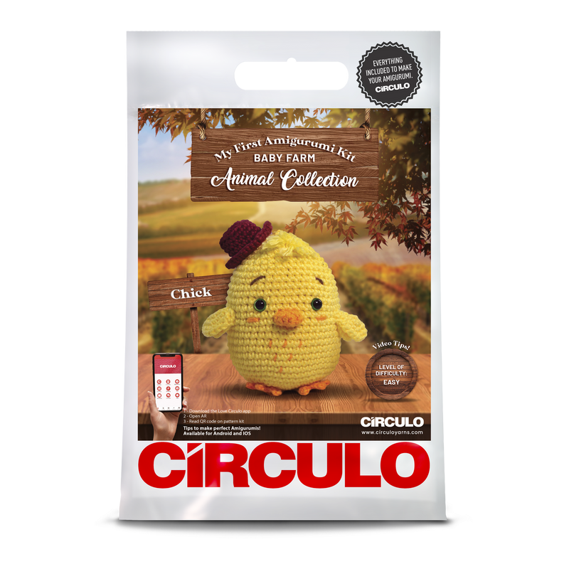 Circulo Amigurumi Crochet Kits - Baby Farm Animals