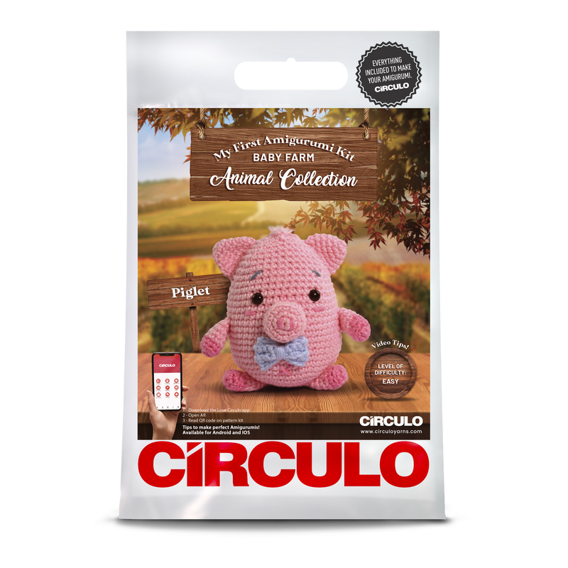 Circulo Amigurumi Crochet Kits - Baby Farm Animals