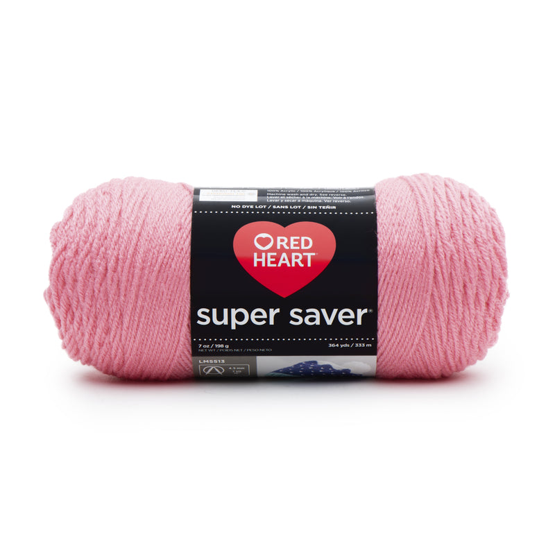 Red Heart 198g "Super Saver" 100% Acrylic Yarn - Solids