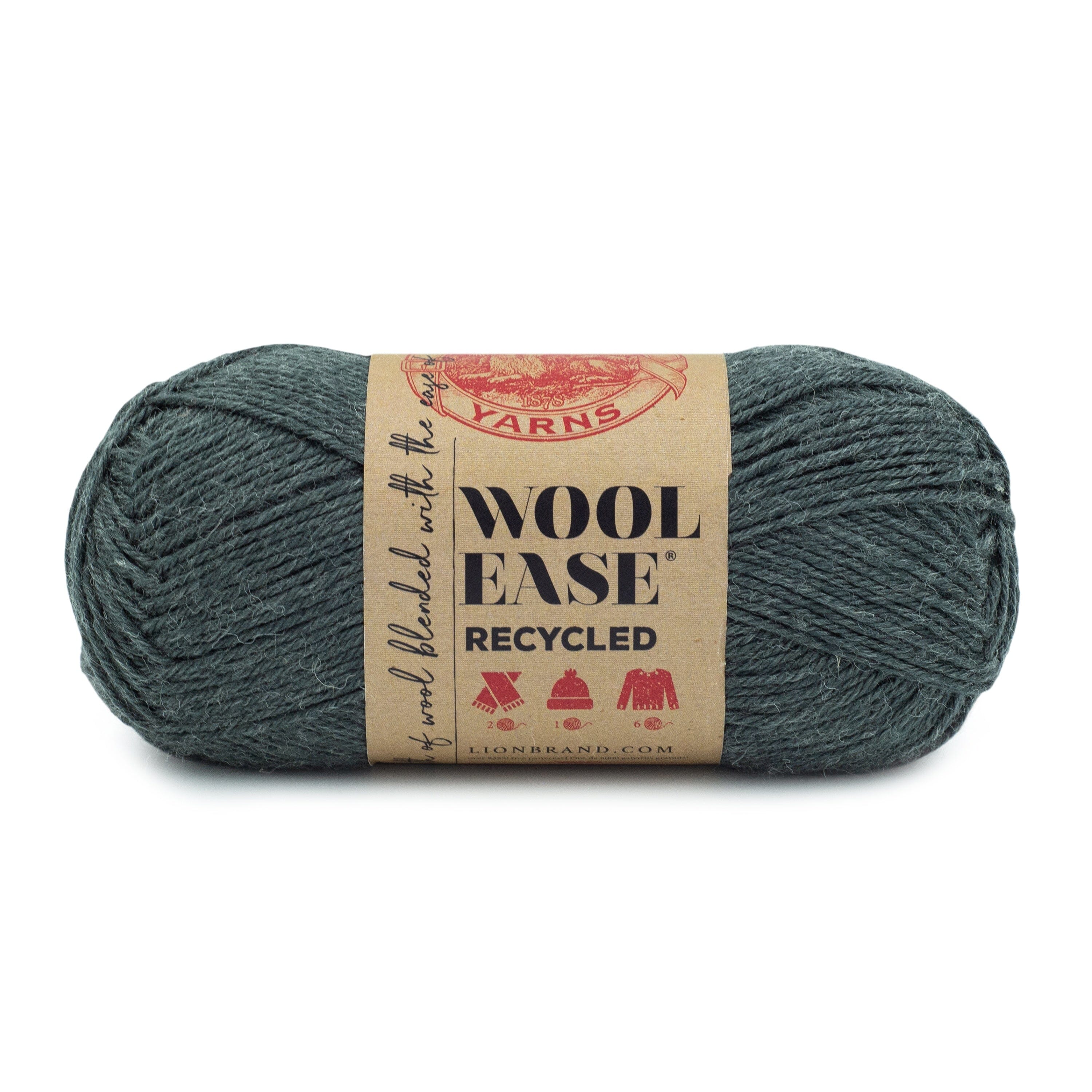 Lion Brand 85g "Wool-Ease Recycled" 10-Ply Wool & Acrylic Yarn