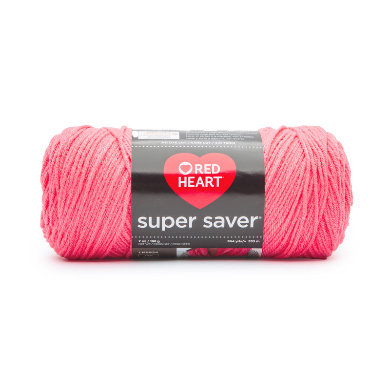 Red Heart 198g "Super Saver" 100% Acrylic Yarn - Solids