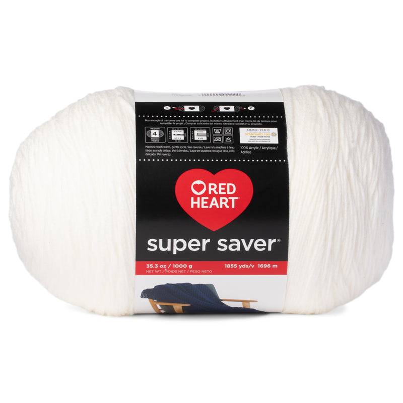 Red Heart 1000g "Super Saver" 100% Acrylic Yarn