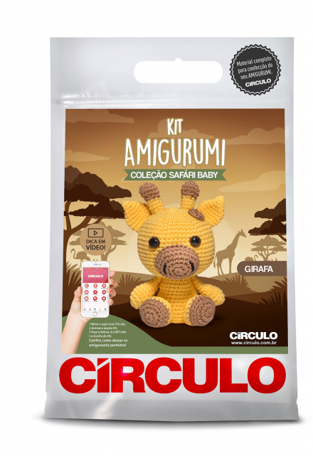 Circulo Amigurumi Crochet Kits - Safari Animals