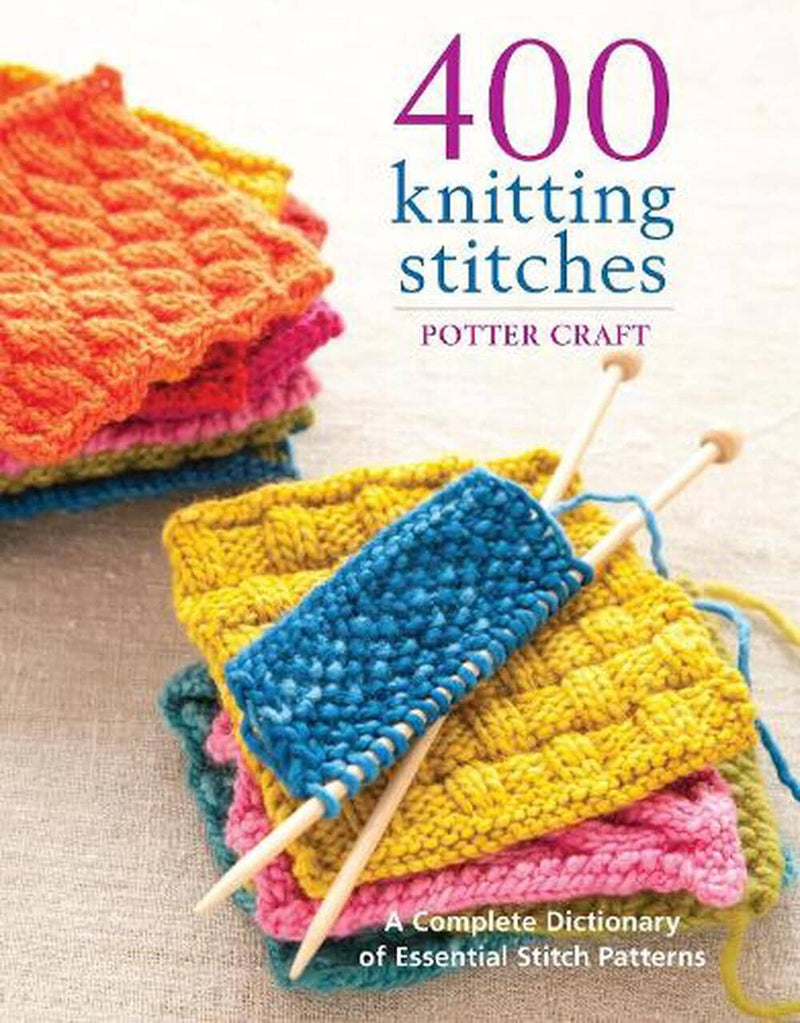 "400 Knitting Stitches" Book by Potter Craft