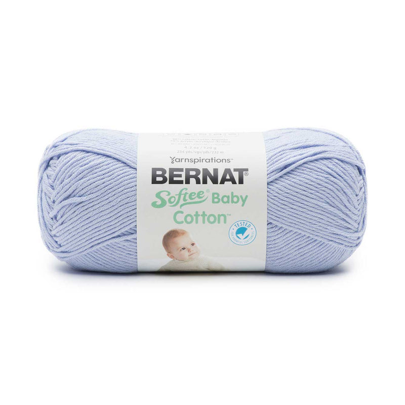 Bernat 120g "Softee Baby Cotton" 8-Ply Acrylic & Cotton Blend Yarn