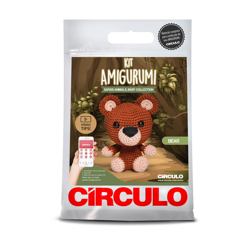 Circulo Amigurumi Crochet Kits - Safari Animals