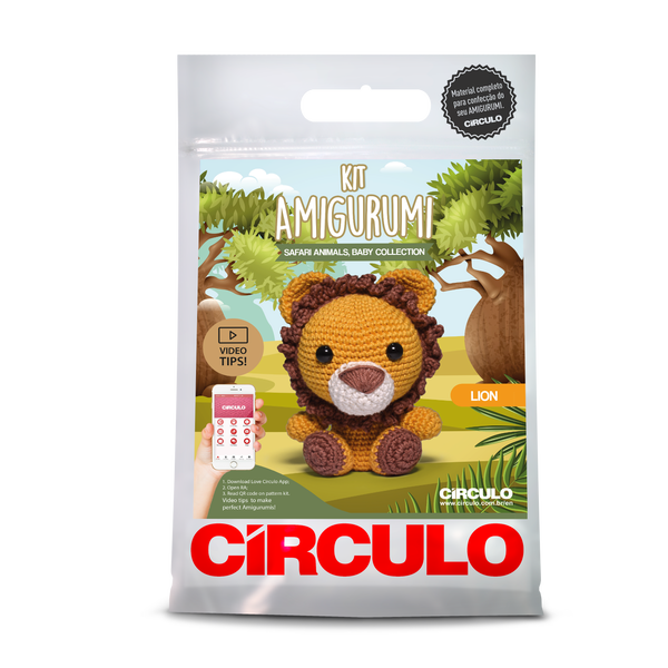 Circulo Amigurumi Crochet Kits - Safari Animals