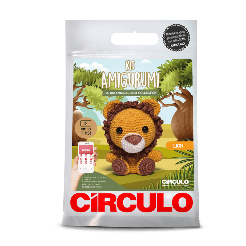 Circulo Amigurumi Crochet Kits - Safari Animals