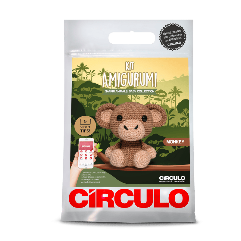 Circulo Amigurumi Crochet Kits - Safari Animals