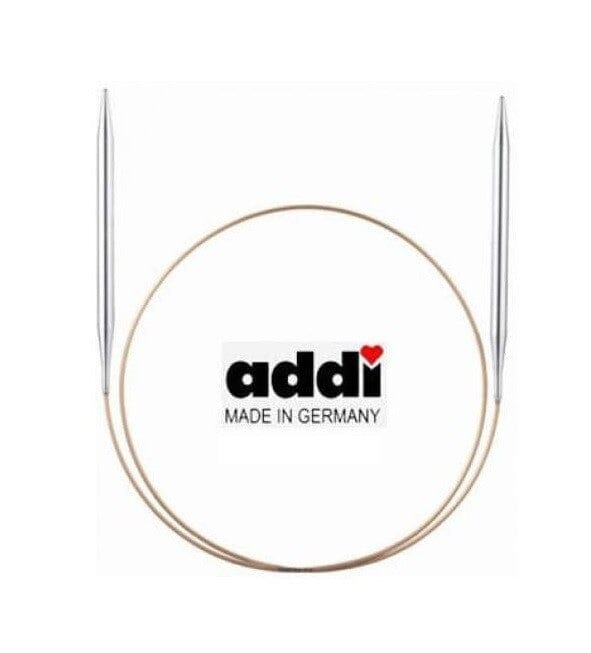 Addi Brass Tip Circular Knitting Needles - 30cm (12")