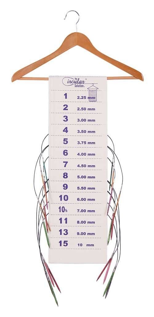 Circular Solution "The Original" Knitting Needle Hanging Case