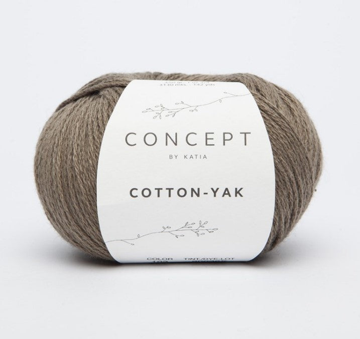 Katia Concept 50g "Cotton Yak" Wool Blend Yarn