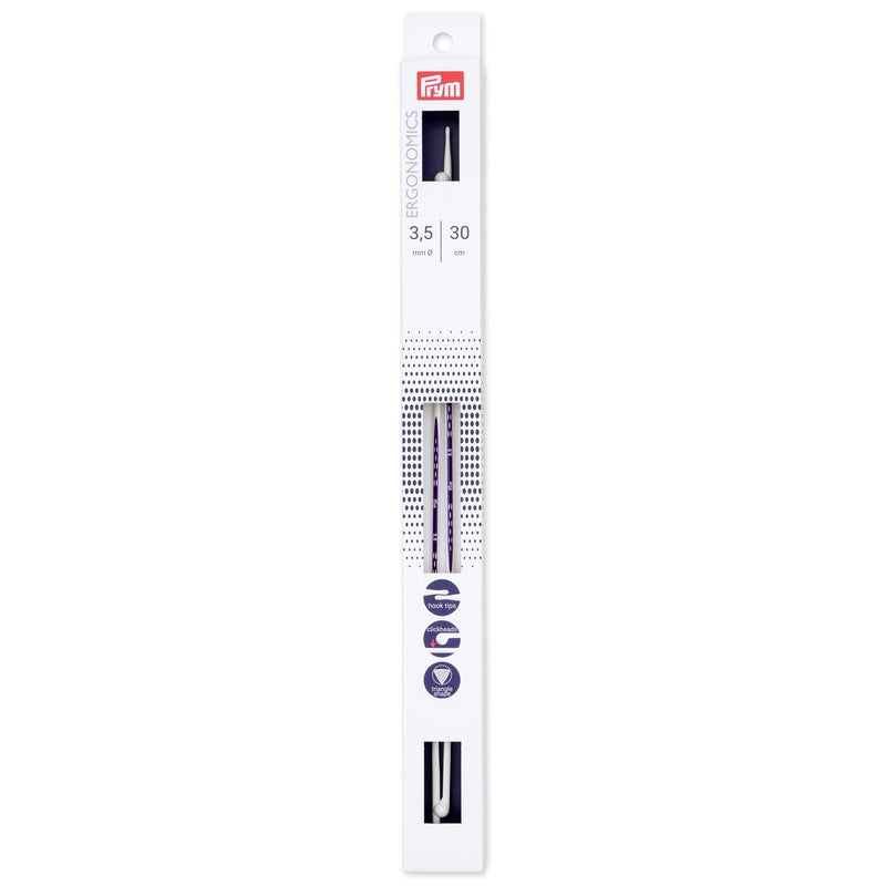 Prym "Ergonomics" 30cm (12") Single Point Knitting Needles