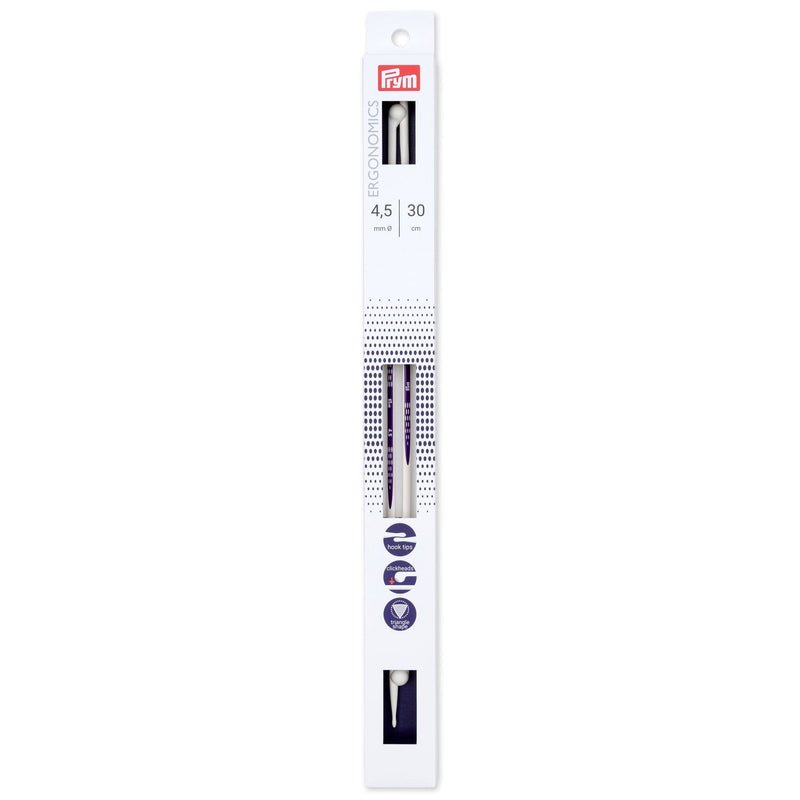 Prym "Ergonomics" 30cm (12") Single Point Knitting Needles