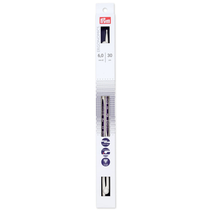 Prym "Ergonomics" 30cm (12") Single Point Knitting Needles