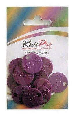 KnitPro Needle Size ID Tags - Set of 12  | KNITTING CO. - 1