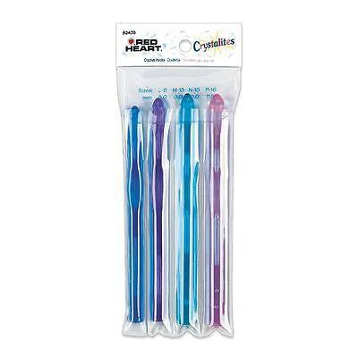 Red Heart Crystalites Crochet Hook - Set of 4 (8.00mm-11.50mm)  | KNITTING CO. - 1