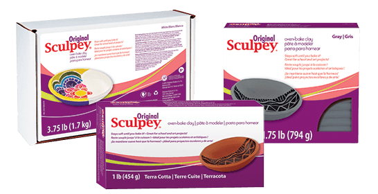 Sculpey "Original" Soft Oven-Bake Polymer Clay - Terracotta