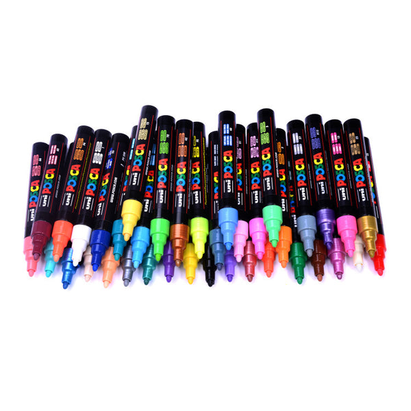 Posca Paint Pens Marker Set, Extra Bold Point Tip PC-17K, 8 Colors, US  Seller